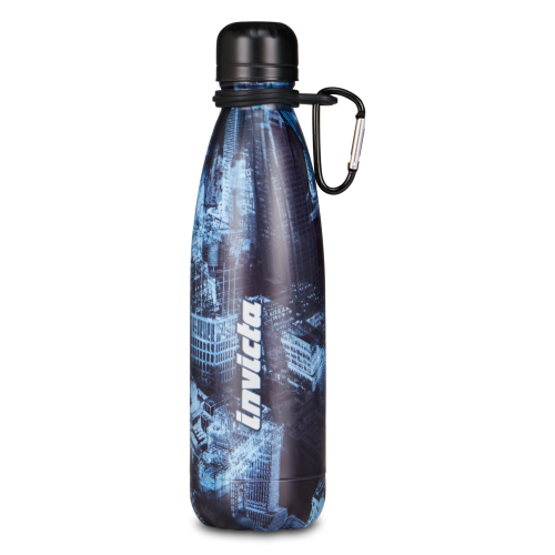 BORRACCIA TERMICA 500ML FANTASY INVICTA - CITY FONDO BLU