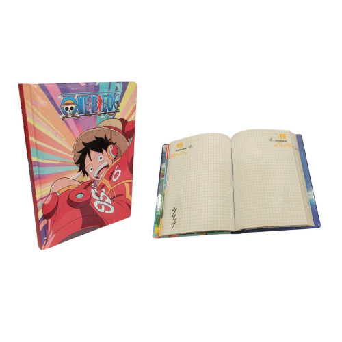DIARIO IMBOTTITO NON DATATO 12 MESI - ONE PIECE