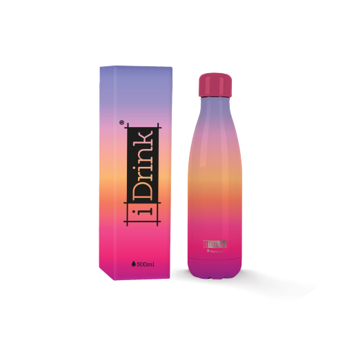 BOTTIGLIA TERMICA IDRINK - BORRACCIA IN ACCIAIO ITOTAL 500 ML