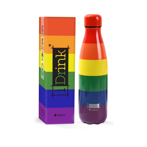 BOTTIGLIA TERMICA IDRINK - BORRACCIA IN ACCIAIO ITOTAL 500 ML