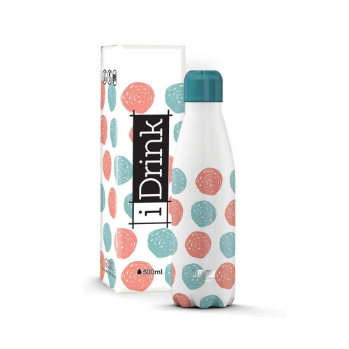 BOTTIGLIA TERMICA IDRINK - BORRACCIA IN ACCIAIO ITOTAL 500 ML