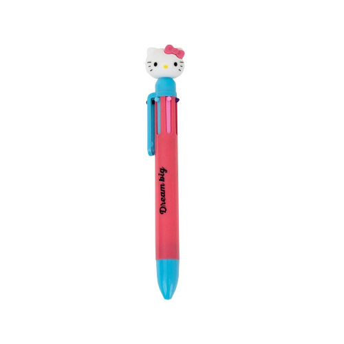 PENNA MULTICOLORE MR. WONDERFUL A SCATTO - HELLO KITTY