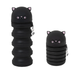 ASTUCCIO ESTENSIBILE IN SILICONE MR.WONDERFUL - GATTO NERO 