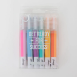 SET DA 6 EVIDENZIATORI A DOPPIO INCHIOSTRO MR.WONDERFUL 