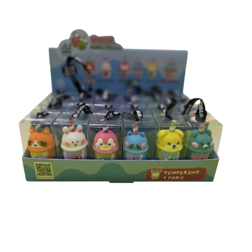 TEMPERINO 1 FORO TINTA UNITA LINEA BUBBLE TEA 