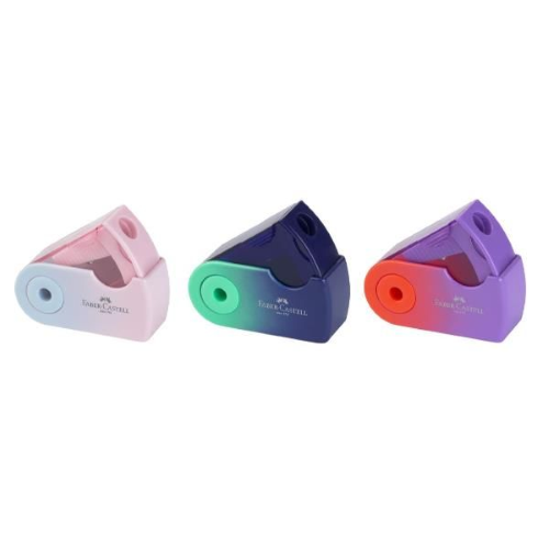 TEMPERINO SLEEVE MINI 1 FORO  CON CONTENITORE FABER CASTELL 