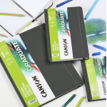SKETCHBOOK CANSON GRADUATE DESSIN - 10,2X15,2 CM - RILEGATO CON CHIUSURA ELASTICO