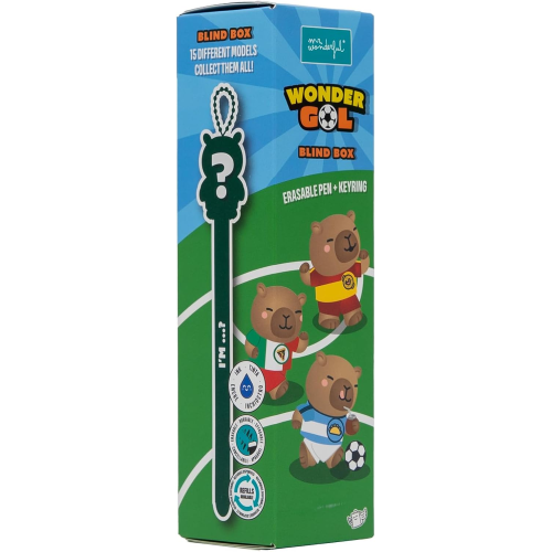 MR. WONDERFUL PENNA CANCELLABILE WONDER GOL BLIND BOX – PENNA COLLEZIONABILE