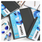 SKETCHBOOK CANSON GRADUATE DESSIN - A5 -  14X21,6 CM - RILEGATO CON CHIUSURA ELASTICO