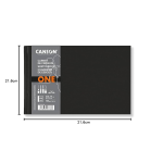 CANSON ART BOOK ONE - SKETCHBOOK 21,6X14 ORIZZONTALE COLLATO 100 G