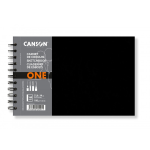 CANSON ART BOOK ONE - SKETCHBOOK 21,6X14 ORIZZONTALE SPIRALATO 100 G
