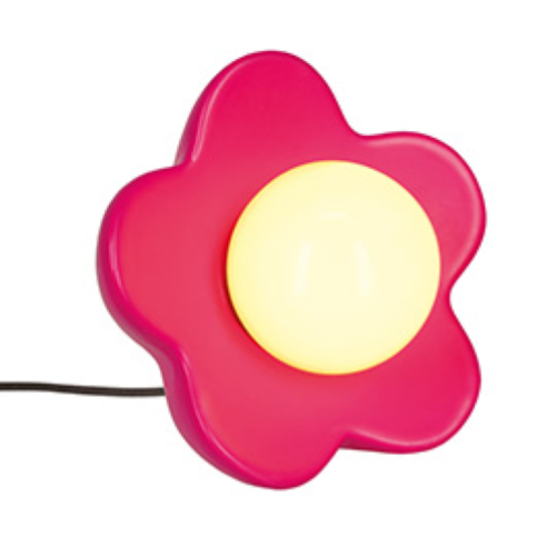 FLOWER POWER - LAMPADA LED DA TAVOLO - MATTE PINK LEGAMI 