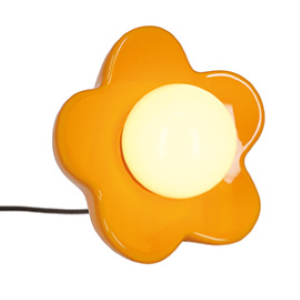 FLOWER POWER - LAMPADA LED DA TAVOLO - SHINY ORANGE LEGAMI 