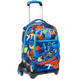 TROLLEY ZAINO REMOVIBILE 3 RUOTE JACK-3WD SEVEN SJ - TRICKYLED BOY 