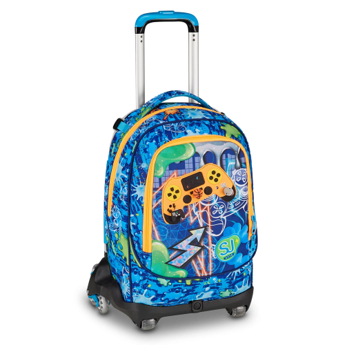 TROLLEY ZAINO REMOVIBILE 8 RUOTE JACK-8WD SEVEN SJ GANG