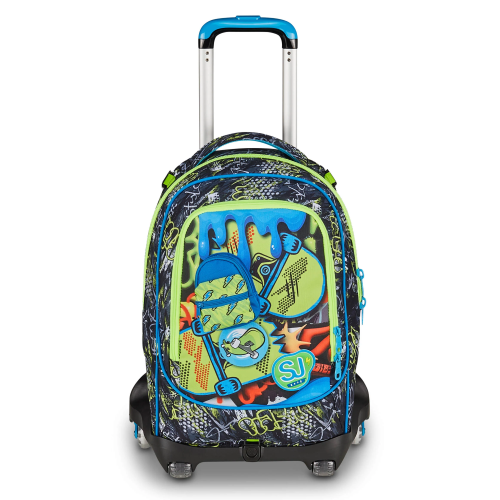 TROLLEY ZAINO REMOVIBILE 8 RUOTE JACK-8WD SEVEN SJ GANG