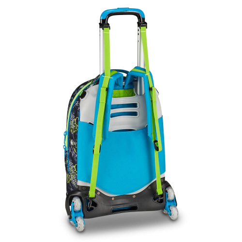 TROLLEY ZAINO REMOVIBILE 8 RUOTE JACK-8WD SEVEN SJ GANG