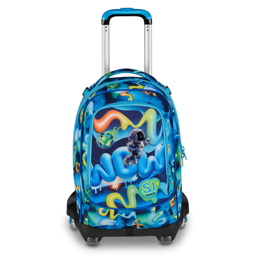 TROLLEY ZAINO REMOVIBILE 8 RUOTE JACK-8WD SEVEN SJ GANG