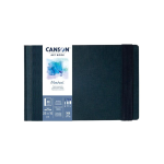 ART BOOK MONTVAL CANSON - 25X15 CM - 48 PAGINE - RILEGATO CON CHIUSURA ELASTICO