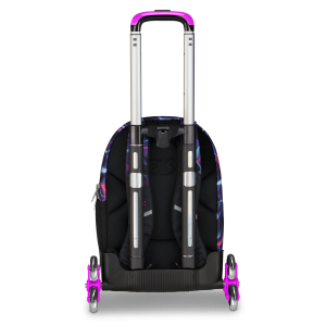 TROLLEY CON ZAINO REMOVIBILE 8 RUOTE SEVEN COMBY 8WD