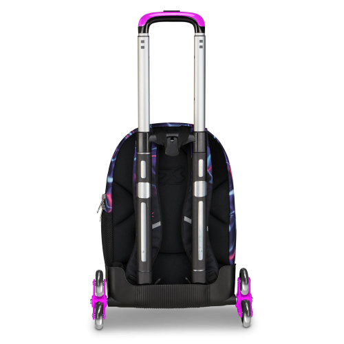 TROLLEY CON ZAINO REMOVIBILE 8 RUOTE SEVEN COMBY 8WD