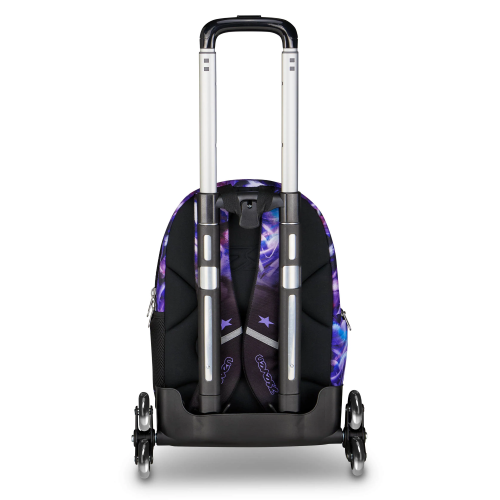 TROLLEY CON ZAINO REMOVIBILE 8 RUOTE SEVEN COMBY 8WD