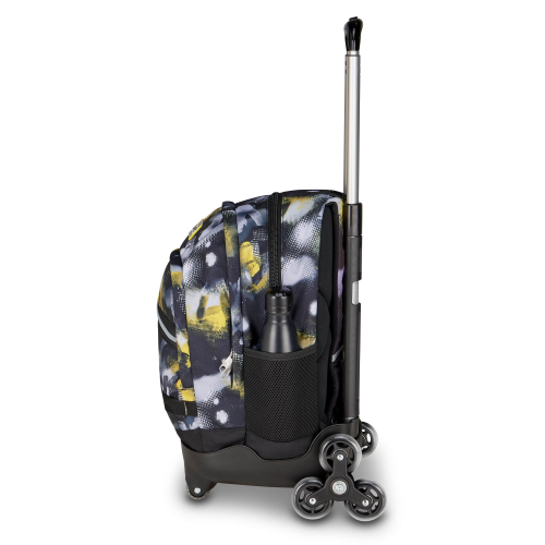 TROLLEY CON ZAINO REMOVIBILE 8 RUOTE SEVEN COMBY 8WD