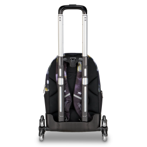 TROLLEY CON ZAINO REMOVIBILE 8 RUOTE SEVEN COMBY 8WD