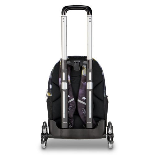 TROLLEY CON ZAINO REMOVIBILE 8 RUOTE SEVEN COMBY 8WD