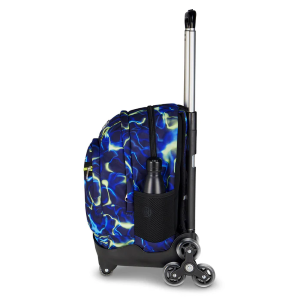 TROLLEY CON ZAINO REMOVIBILE 8 RUOTE SEVEN COMBY 8WD