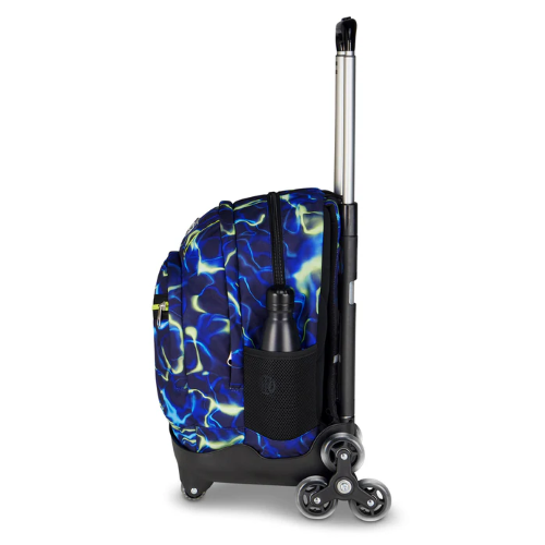 TROLLEY CON ZAINO REMOVIBILE 8 RUOTE SEVEN COMBY 8WD