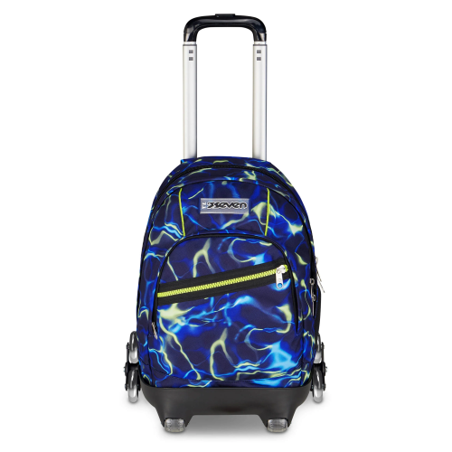TROLLEY CON ZAINO REMOVIBILE 8 RUOTE SEVEN COMBY 8WD