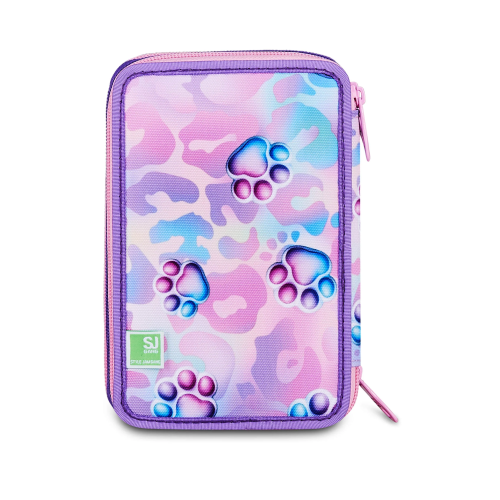ASTUCCIO 3 ZIP COMPLETO SCOCCA FRONTALE 3D SEVEN SJ GANG - BOY & GIRL