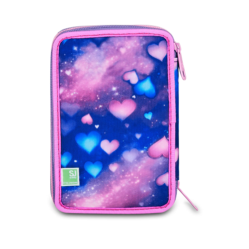 ASTUCCIO 3 ZIP COMPLETO SCOCCA FRONTALE 3D SEVEN SJ GANG - BOY & GIRL