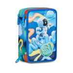 ASTUCCIO 3 ZIP COMPLETO SCOCCA FRONTALE 3D SEVEN SJ GANG - BOY & GIRL