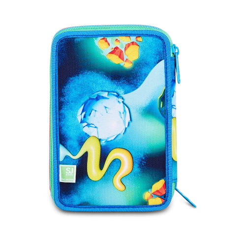 ASTUCCIO 3 ZIP COMPLETO SCOCCA FRONTALE 3D SEVEN SJ GANG - BOY & GIRL
