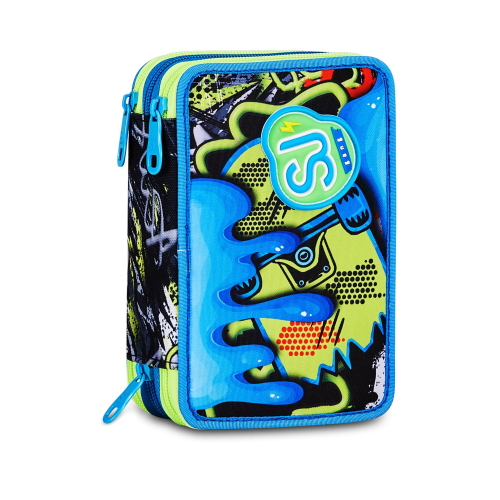 ASTUCCIO 3 ZIP COMPLETO SEVEN SJ GANG - BOY & GIRL