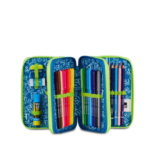 ASTUCCIO 3 ZIP COMPLETO SEVEN SJ GANG - BOY & GIRL