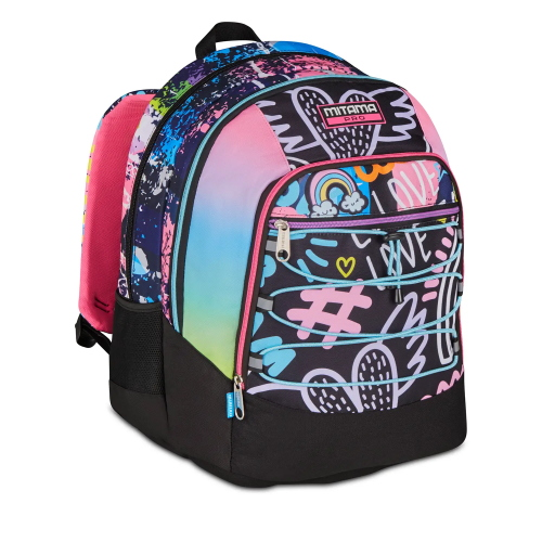 ZAINO MITAMA PRO INKSTYLE X-PLUS TRIPLO SCOMPARTO BOY - GIRL 