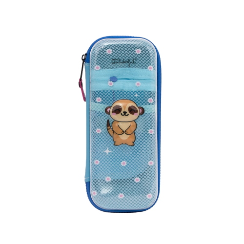 ASTUCCIO RIGIDO CON EFFETTO 3D E SCOMPARTO A RETE MR WONDERFUL - SURICATA