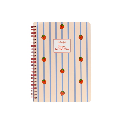 QUADERNO A5 - DOLCE AL MASSIMO MR WONDERFUL 