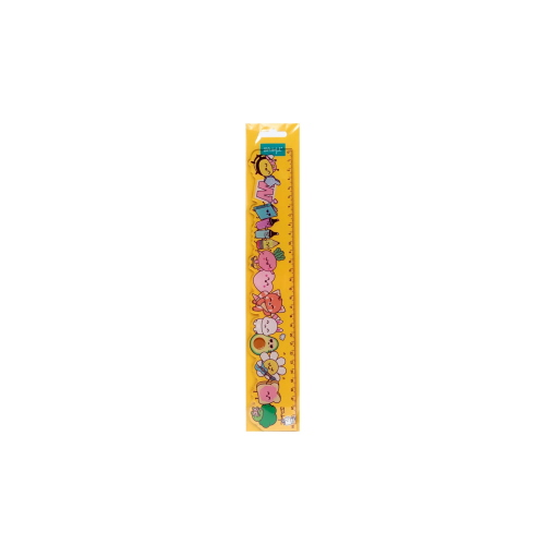 RIGHELLO TRASPARENTE DA 30 CM – WONDER COMIC - MR WONDERFUL