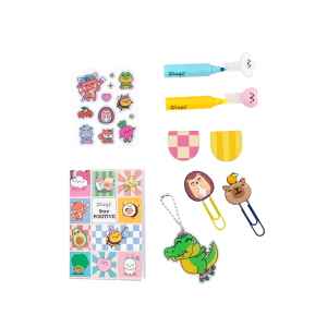 KIT PER DECORARE LA TUA AGENDA - STAY POSITIVE MR WONDERFUL 