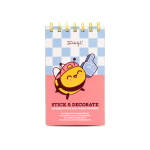 BLOCCO DI ADESIVI TRASPARENTI - STICK AND DECORATE MR WONDERFUL 