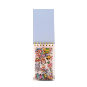 BLOCCO DI ADESIVI TRASPARENTI - STICK AND DECORATE MR WONDERFUL 