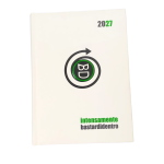 DIARIO 16 MESI POCKET INTENSAMENTE BASTARDIDENTRO 2026/2027 BIANCA