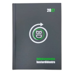 DIARIO 16 MESI POCKET INTENSAMENTE BASTARDIDENTRO 2026/2027 NERA