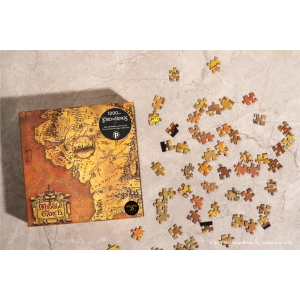 PUZZLE DA 1000 PEZZI PAPERBLANKS LOTR - MAPPA DELLA TERRA DI MEZZO
