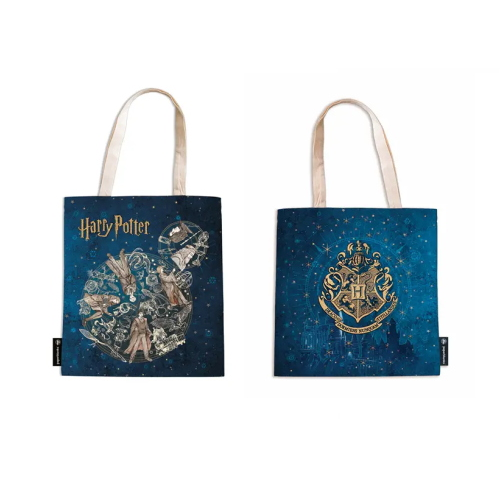 BORSA SHOPPER DI TELA PAPERBLANKS - HARRY POTTER HOGWARTS