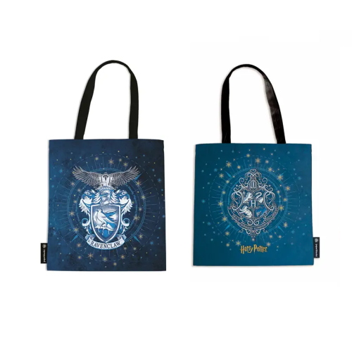 BORSA SHOPPER DI TELA PAPERBLANKS - HARRY POTTER CORVONERO
